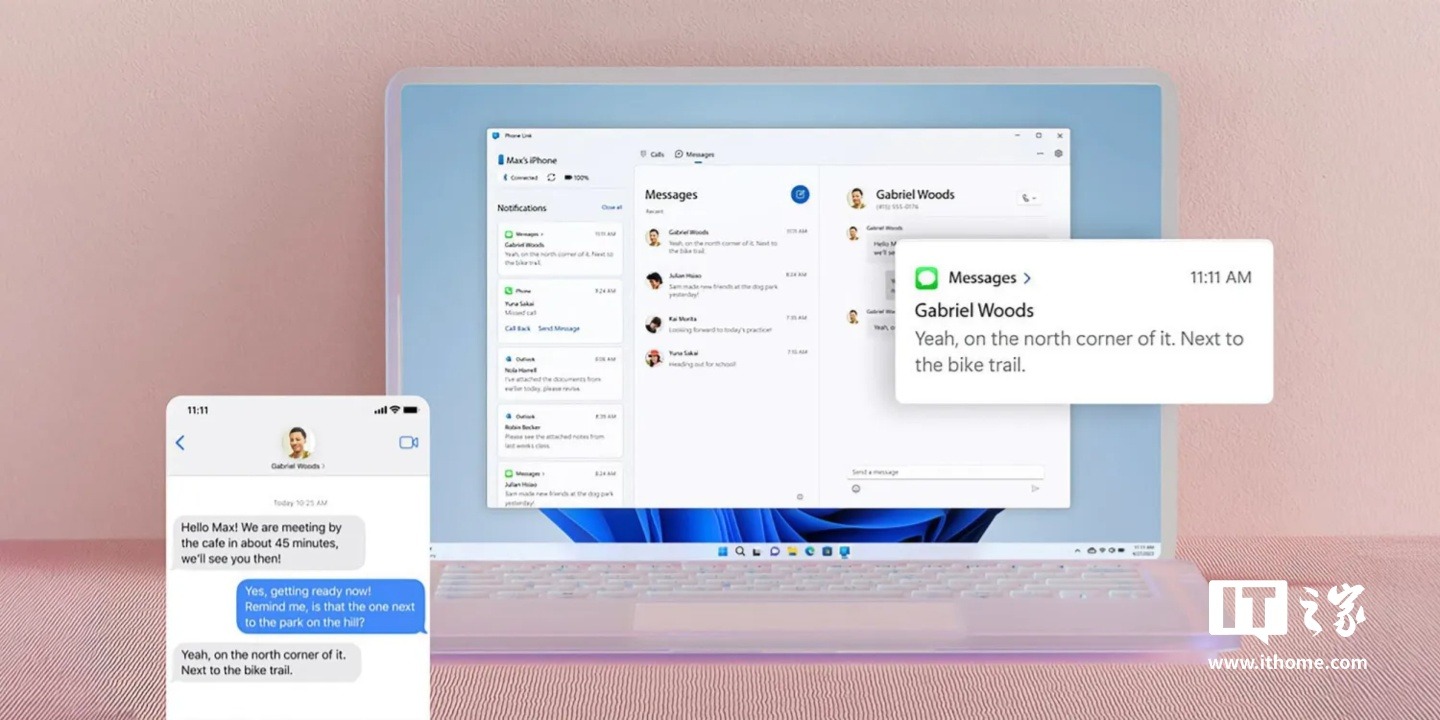 微软Windows系统即将支持iPhone文件共享，体验媲美AirDrop