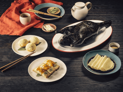 迎仕柏中式休闲餐厅红盘将在3月推出黑松露烤鸭和地道点心。